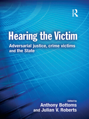 cover image of Hearing the Victim